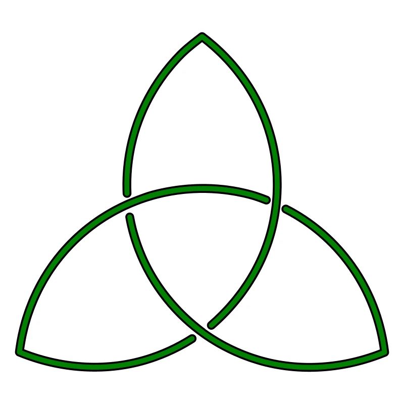 Nœud celtique (Triquetra)