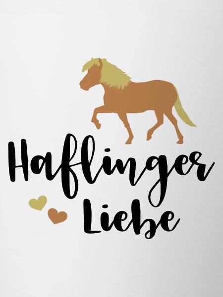 Haflinger love Haflinger