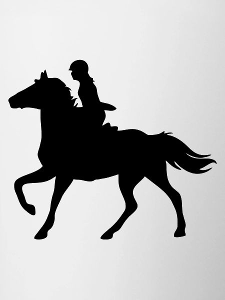 Mädchen mit Pferd
