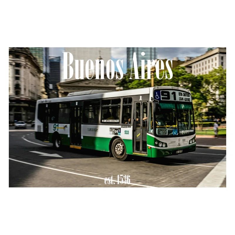 BUENOS AIRES est BUS