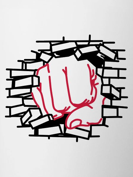 Fist dick, fist, beating