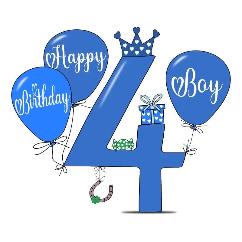 Joyeux anniversaire 4 garçon