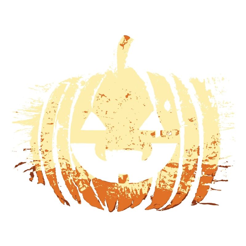 Halloween Tête De Citrouille