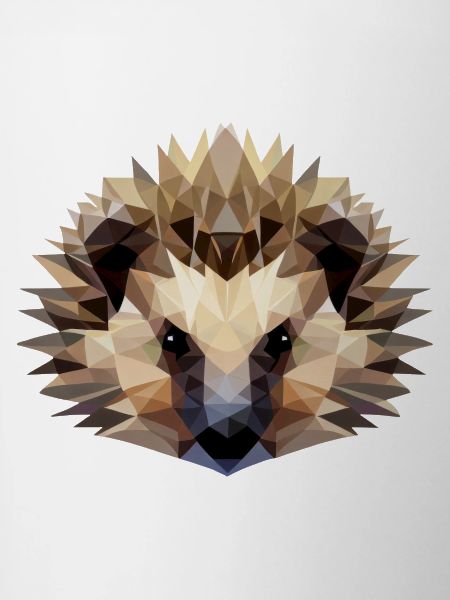 Hedgehog Polygon Style