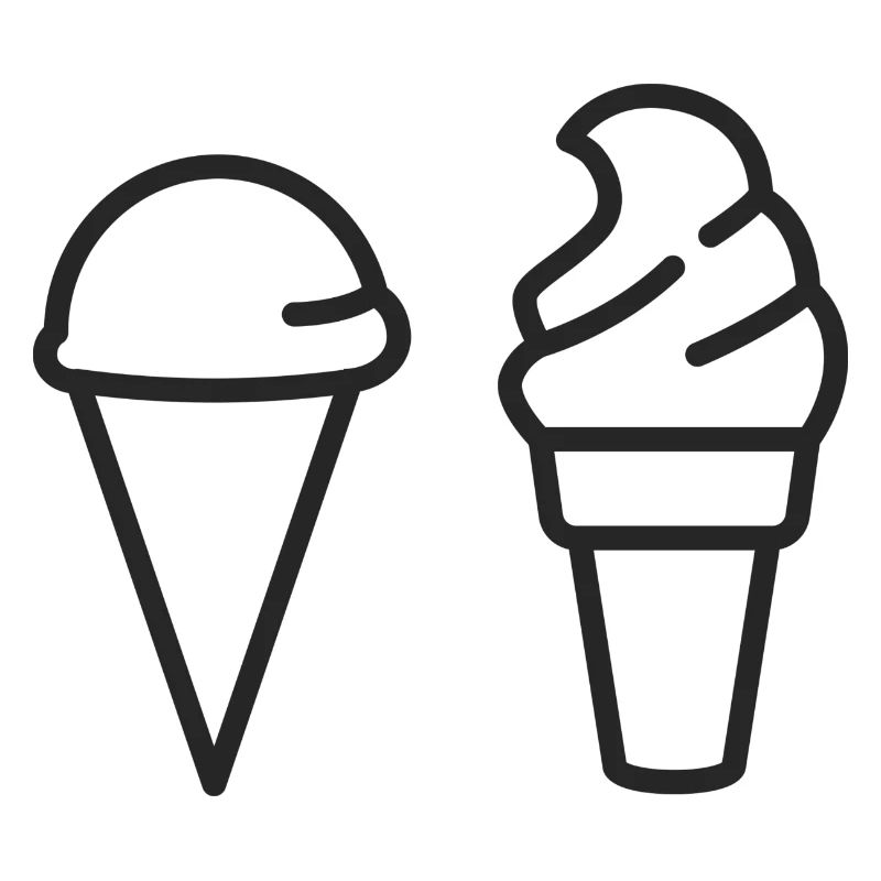 Ich habe noch nie Eis gegessen