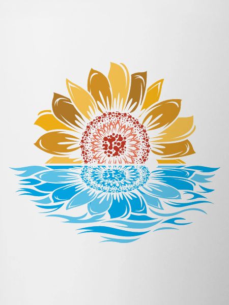 Sunflower, Sea, Sunset, Flowers, Water