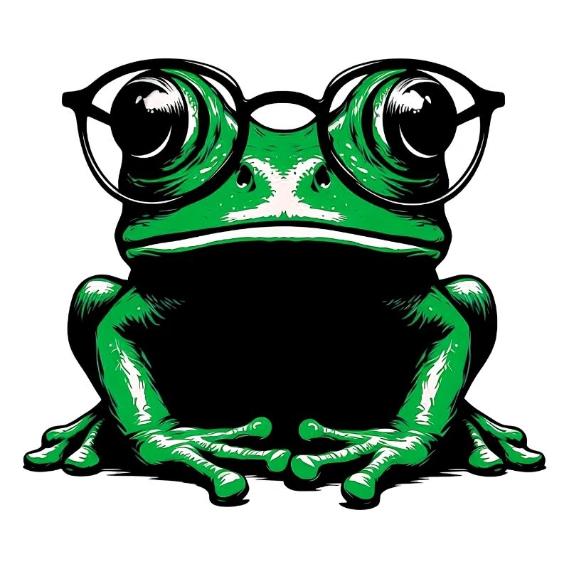 Frog with Glasses