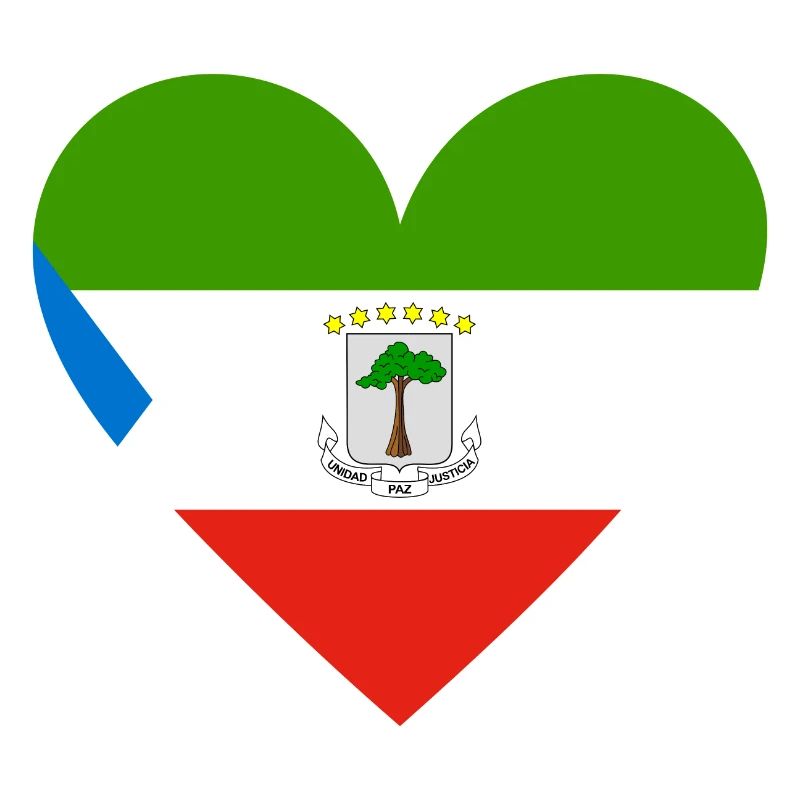 Equatorial Guinea Heart
