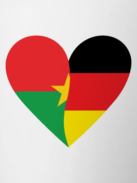 Burkina Faso Germany Heart