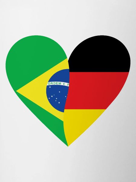 Brazil Germany Heart
