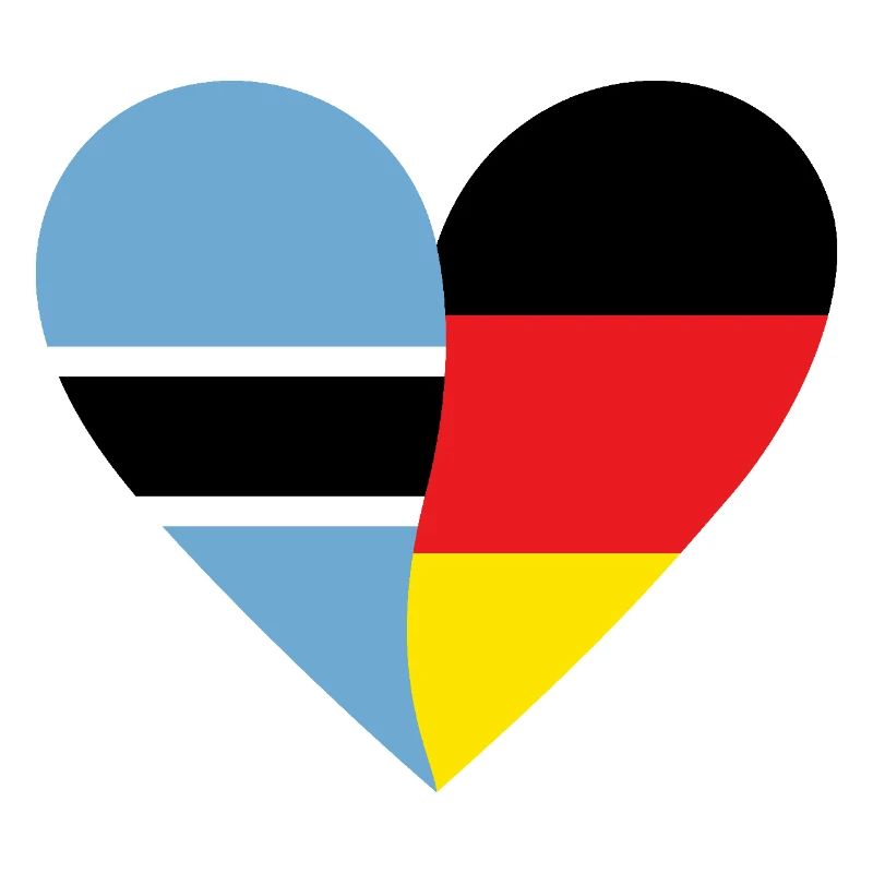 Botswana Germany Heart