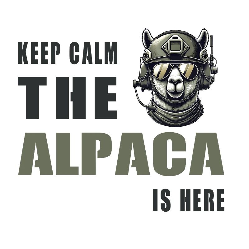 Tactical Alpaga – Restez calme