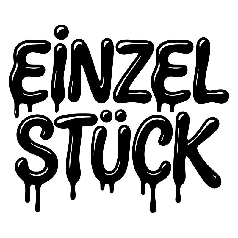 Einzelstück (Farbe änderbar Personalisierung)