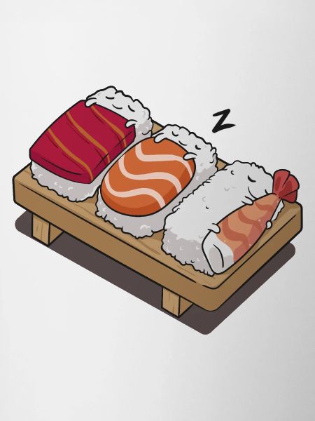 sushi sleeping