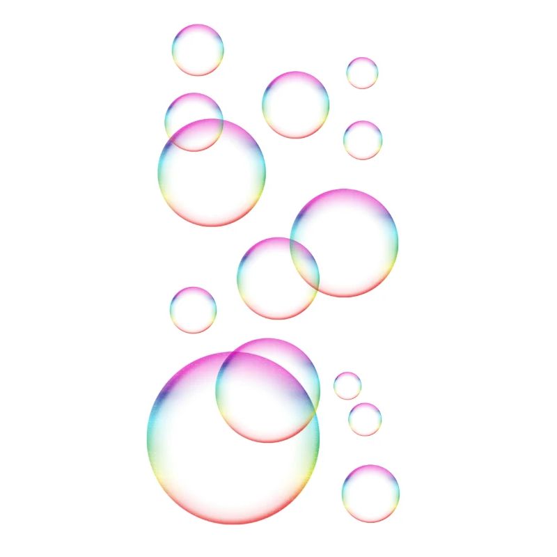 soap bubbles