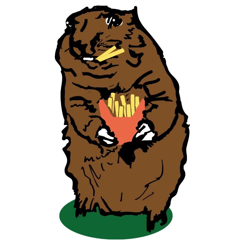 Marmotte avec frites