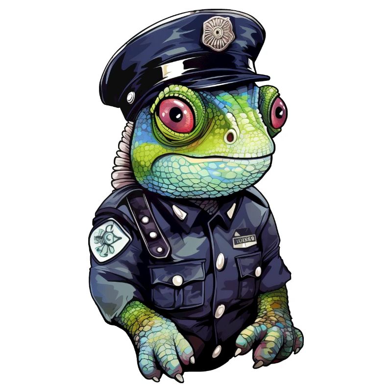 Policière caméléon