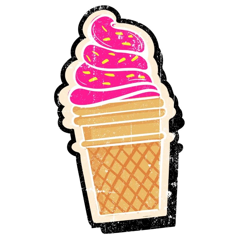 Vintage Eiscreme Gelato