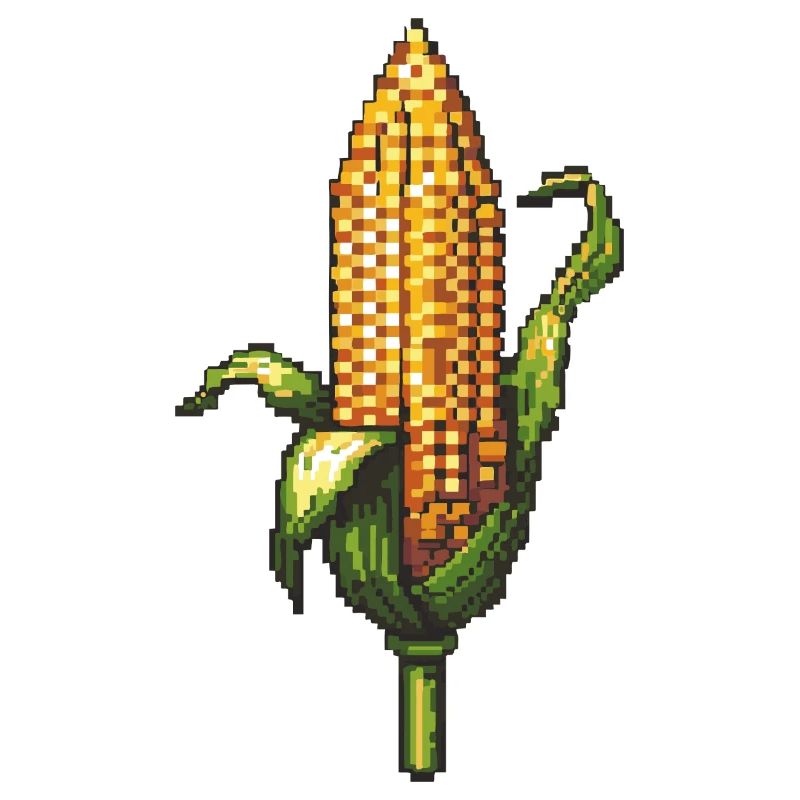Icône pixel de maïs