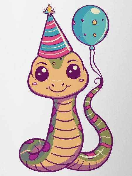 Snake Cobra Birthday Comic