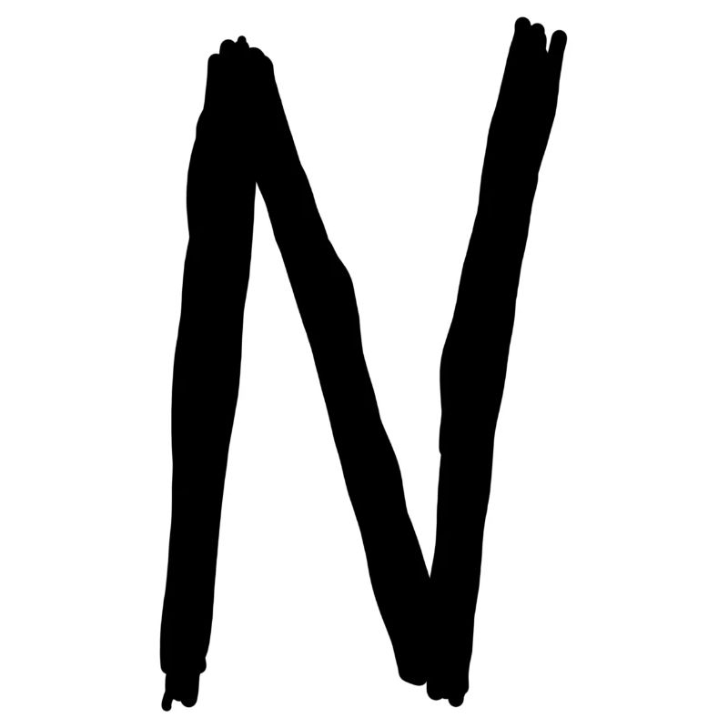 Buchstaben N