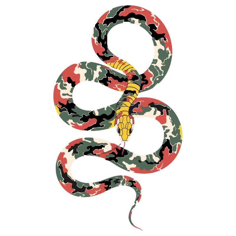 Bobines Serpent de camouflage