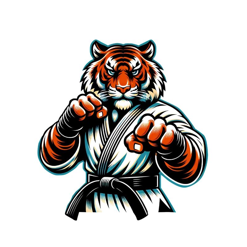 Karaté Tiger en mode Combat