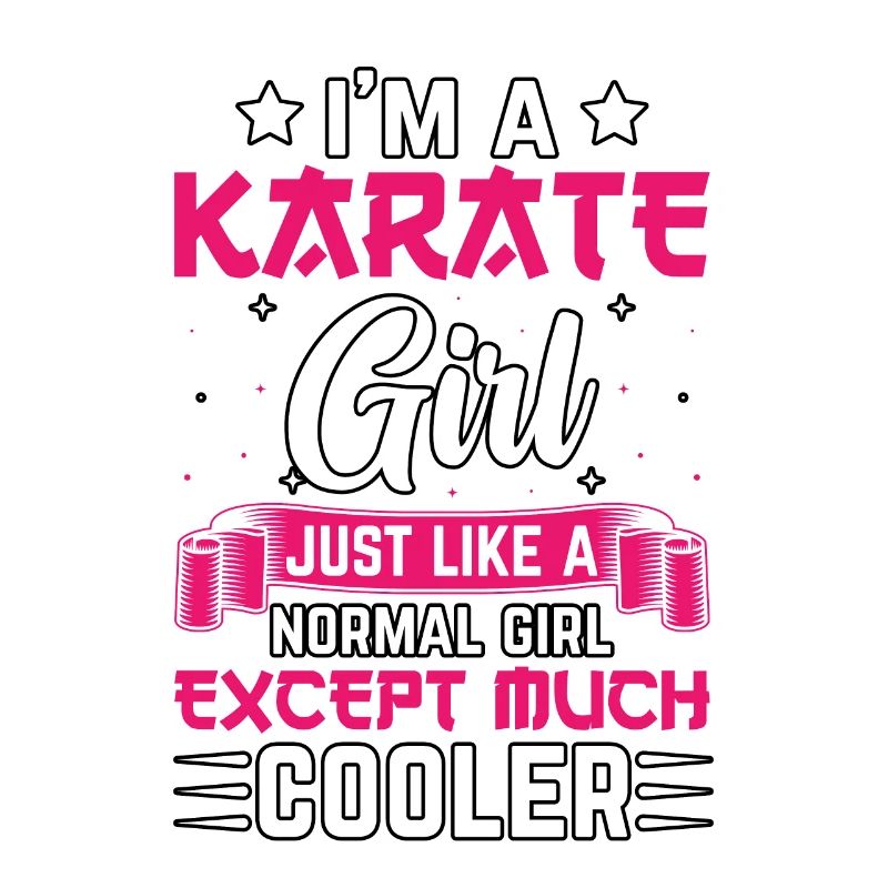 Ich bin ein Karate Girl