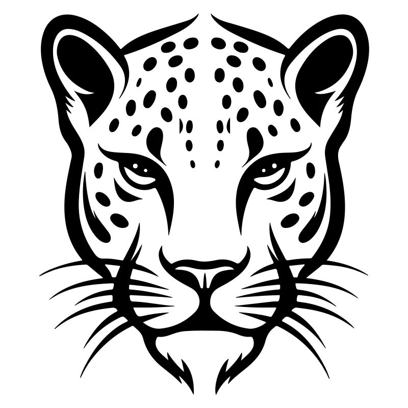 Tête de guépard