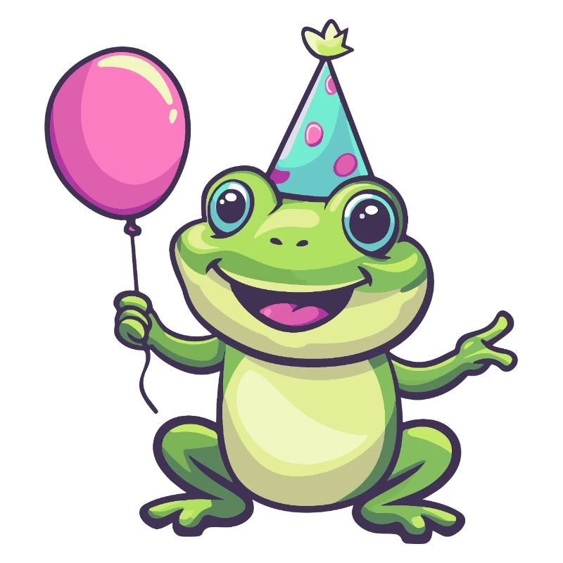 Frog Toad Birthday Baby