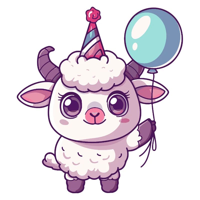 Chèvre Anniversaire Bébé