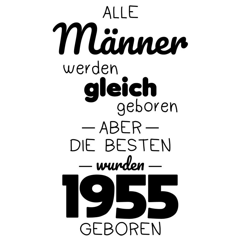 70. Geburtstag - Besten wurden 1955 geboren