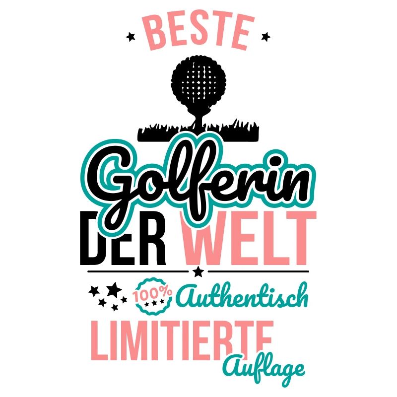 Meilleure golfeuse du monde - 100 % authentique