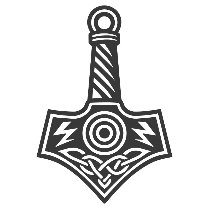 Marteau de Thor Mjolnir Marteau du dieu thor