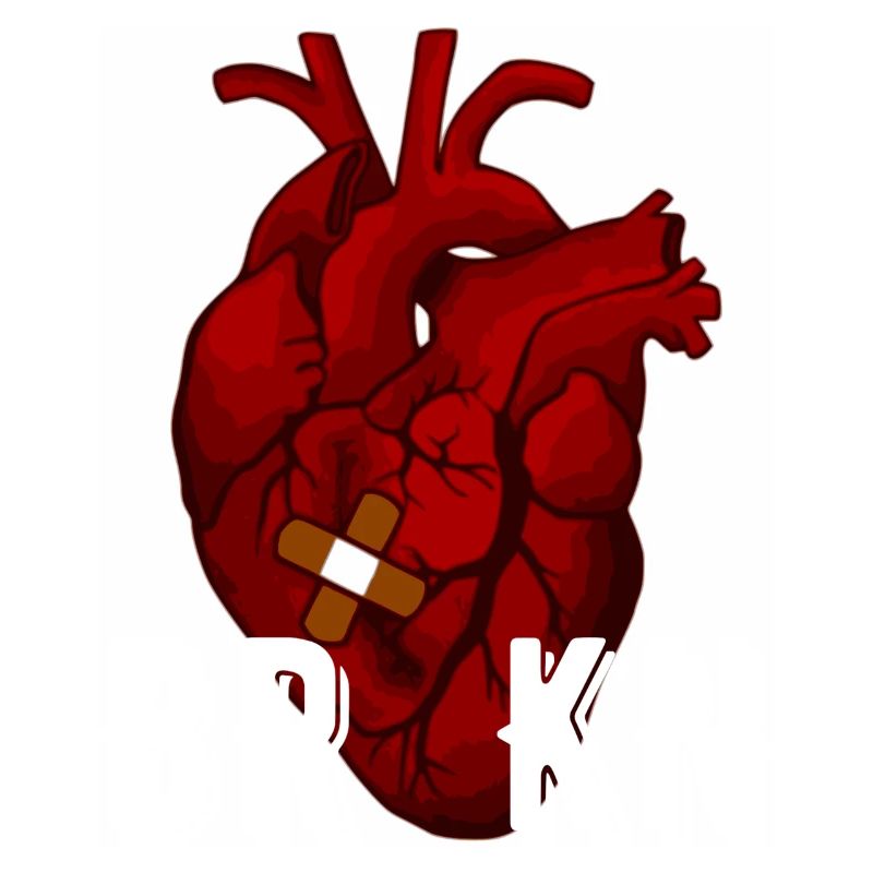 BRKN Broken Heart Anatomical