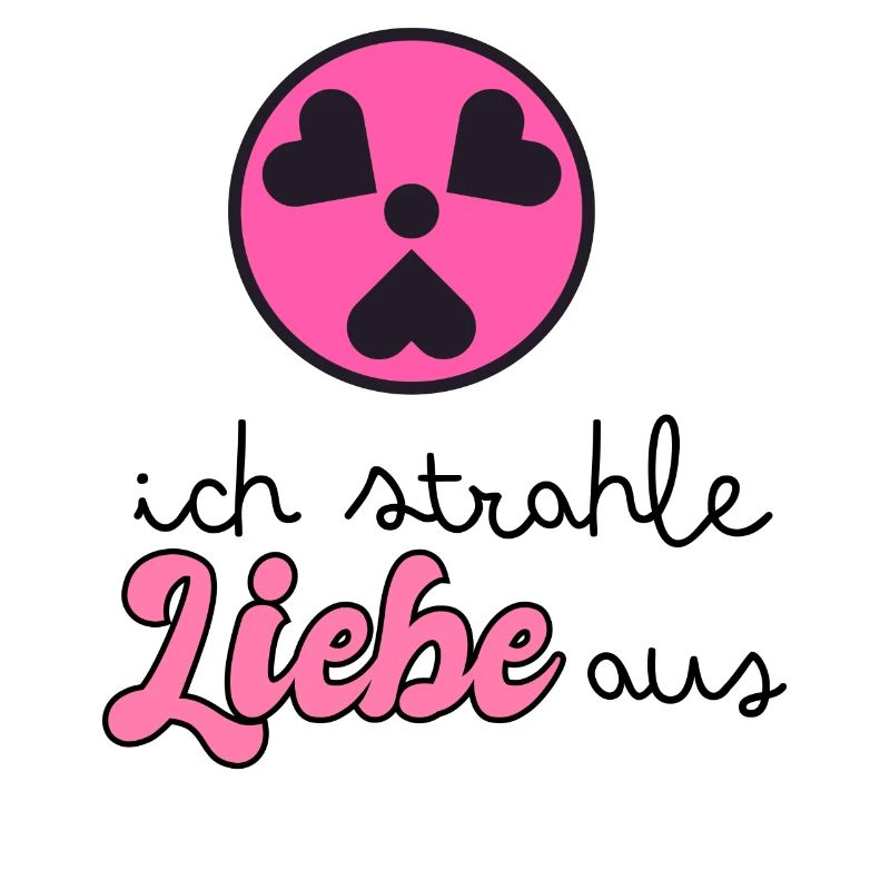 Ich strahle Liebe aus