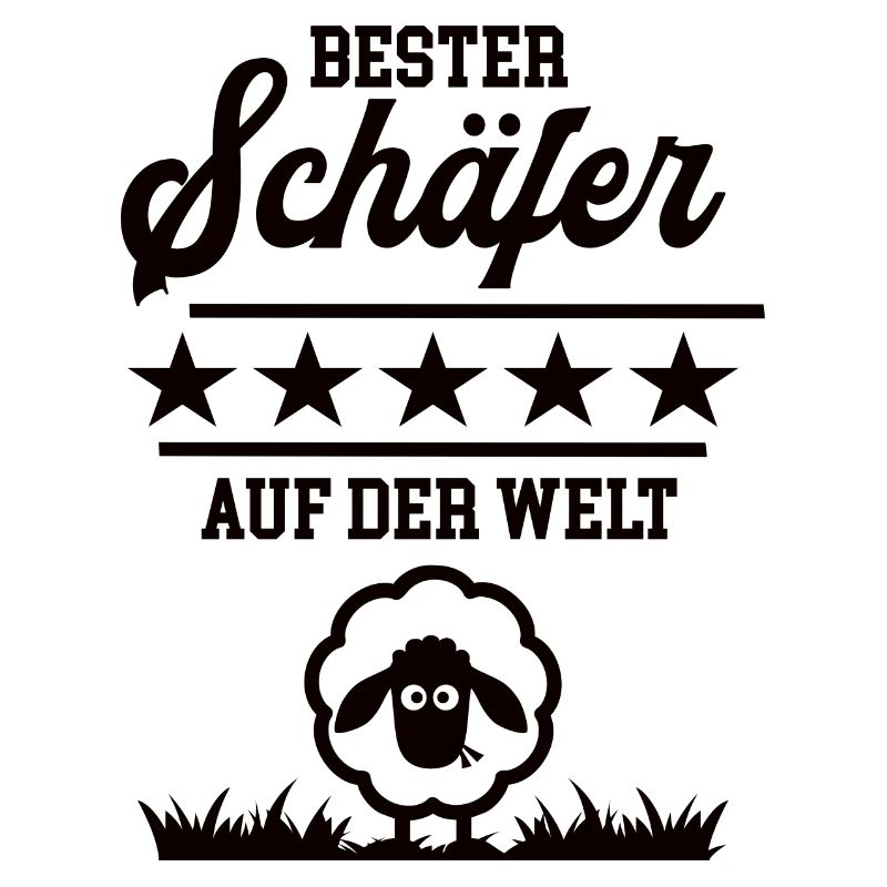 Bester Schäfer Weltbester Tierwirt Schäferei Hirte