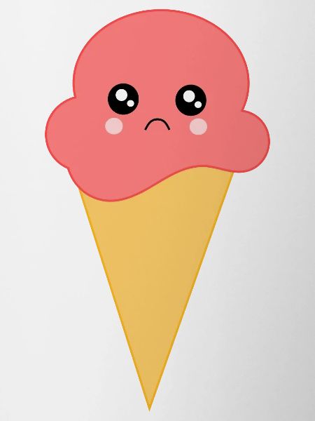 Eis Eiscreme Erdbeereis