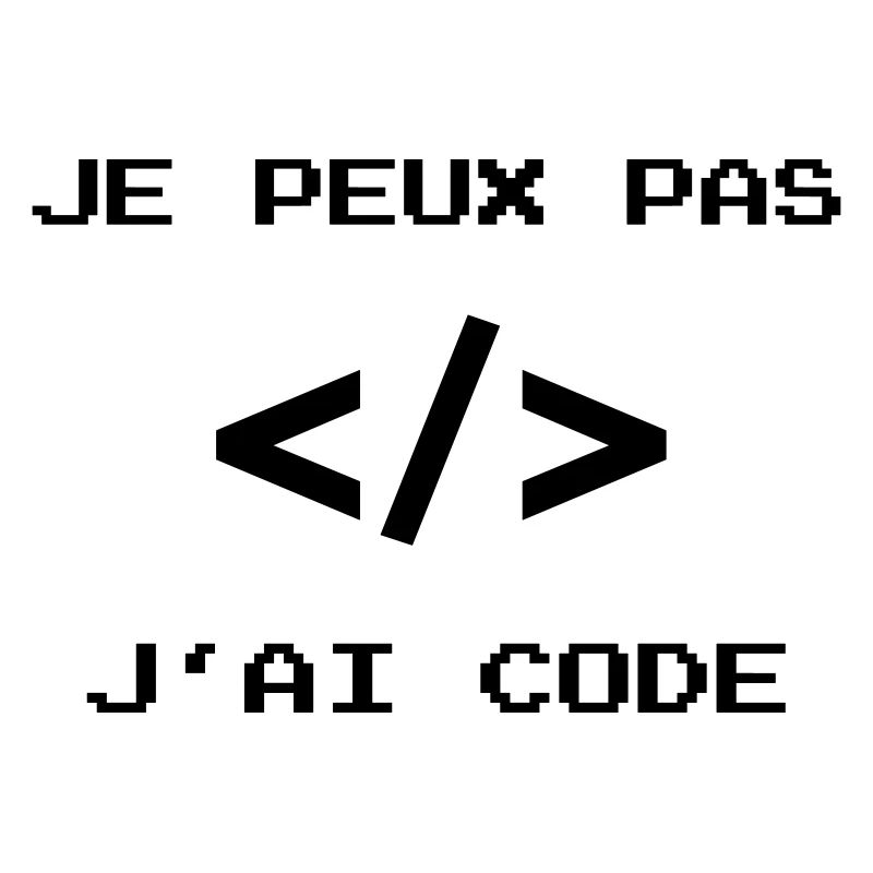 je peux pas j ai code développeur javascript dev