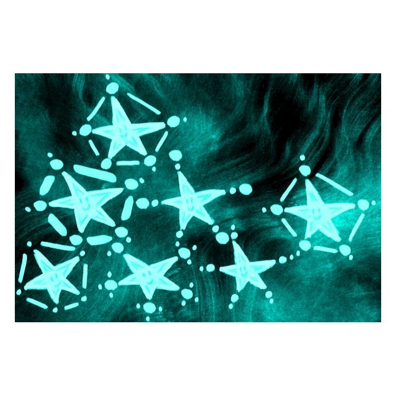 7 BLAUE STERNE