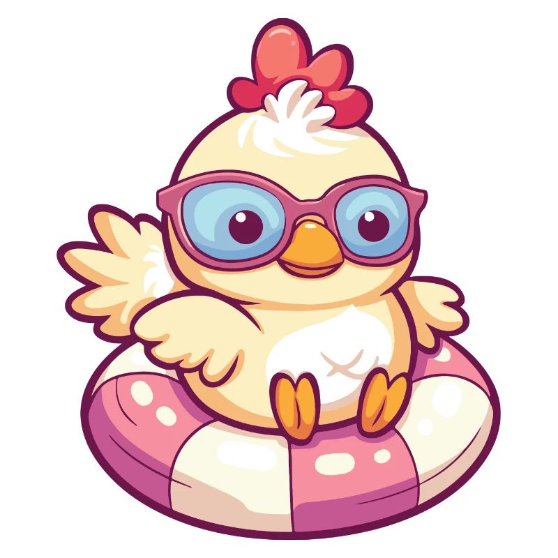 Poulet Été Bande Dessinée