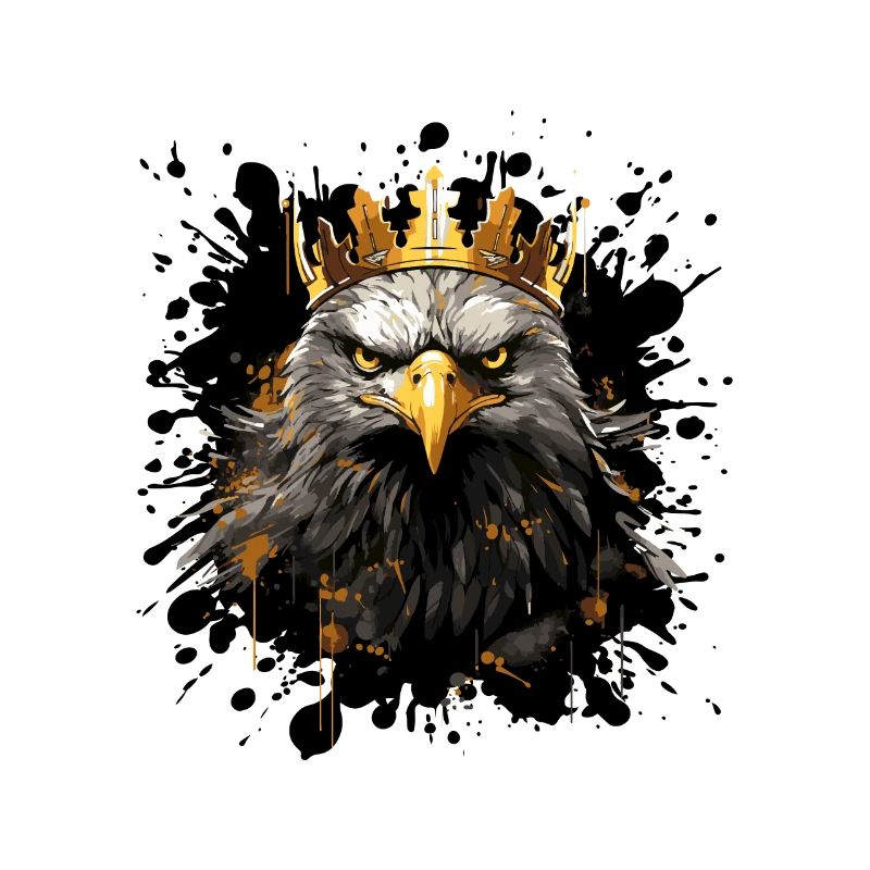 Eagle Head Portrait Crown