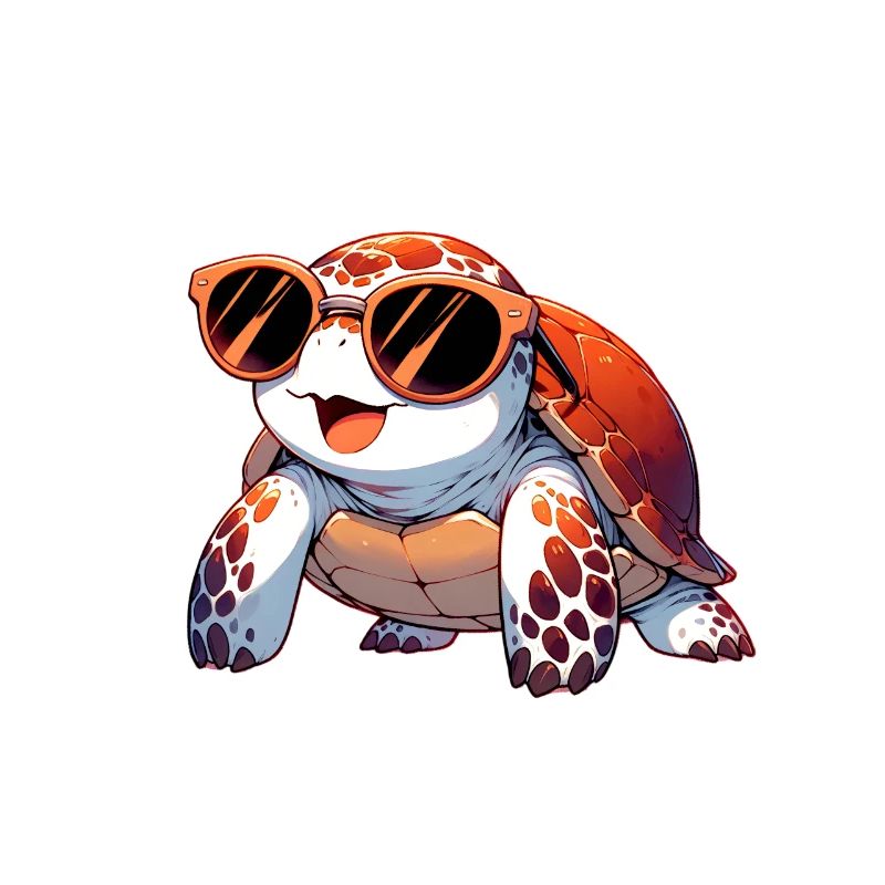 Tortue crapaud froide