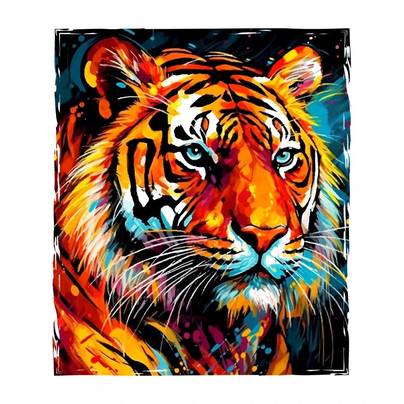 Portrait de tigre