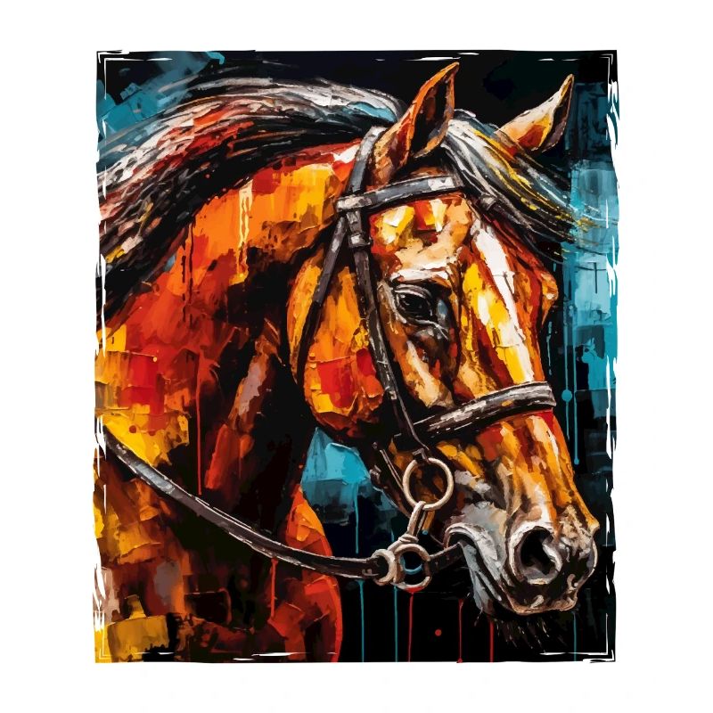 Portrait de cheval