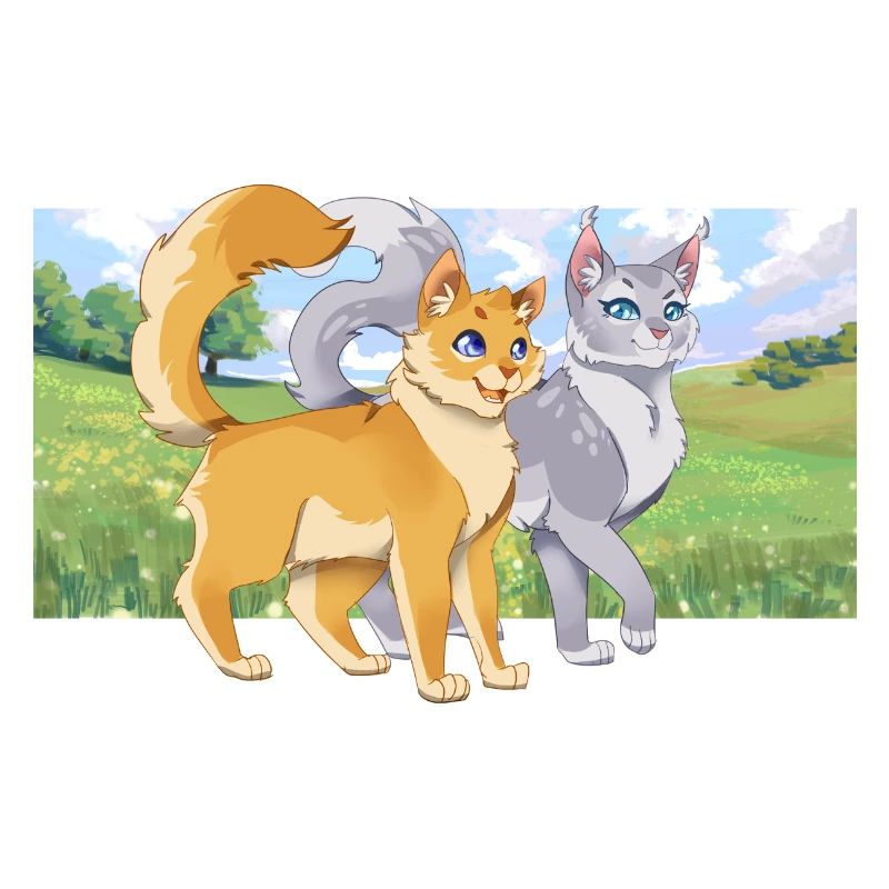 Bristlefrost Rootspring Cats Fire Star Beautiful