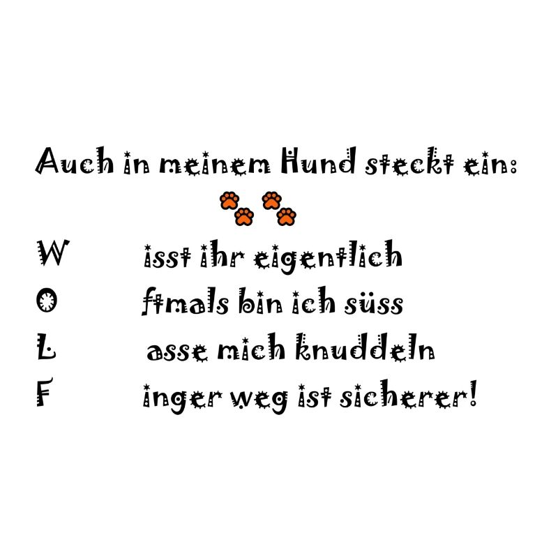 Hund stammt vom Wolf ab! Ob Chihuahua oder Boxer.
