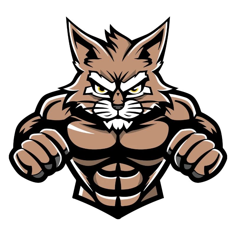 Musculation des muscles du chat