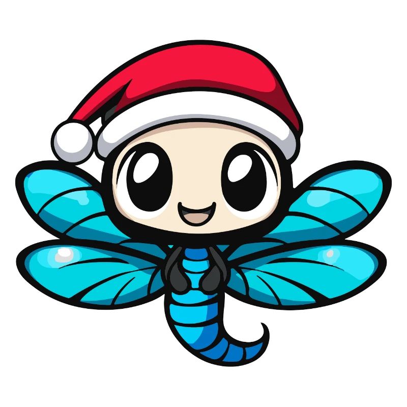 Libellule Noël