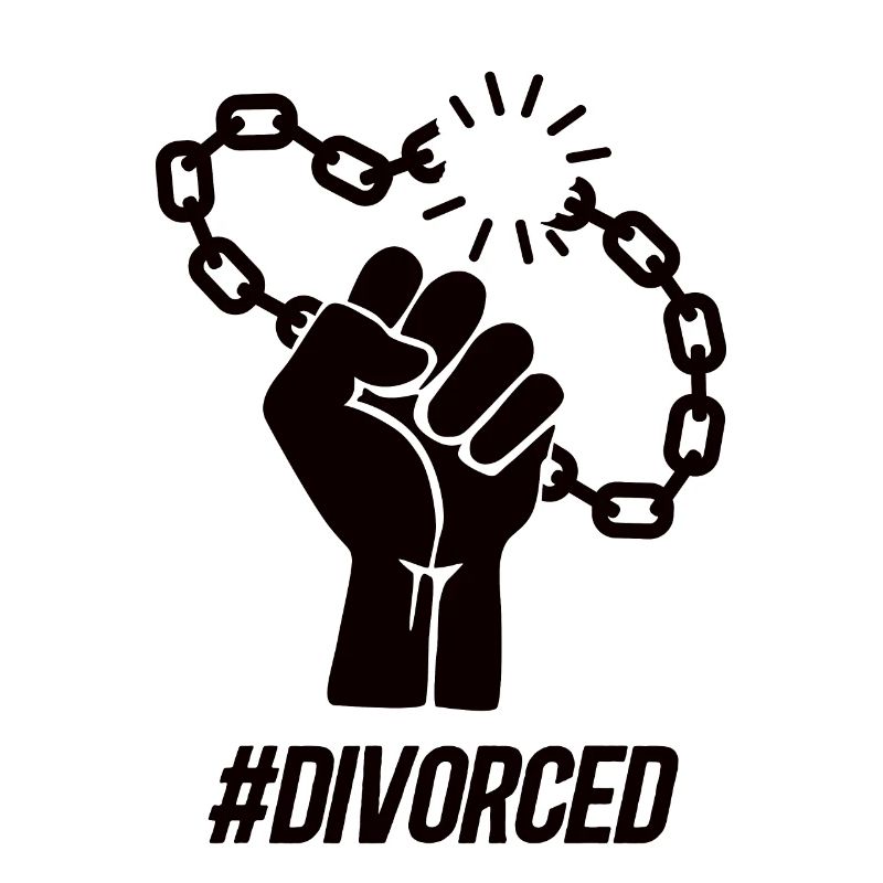 Divorced Single Endlich Geschieden Scheidung